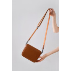 Рыжая женская сумка через плечо Smith & Canova 93034 TAN Jensen - Фото № 112 Рыжая женская сумка через плечо Smith & Canova 93034 TAN Jensen - Фото № 112