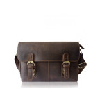 Чоловіча шкіряна сумка-месенджер TIDING BAG 6002B-1 коричнева - Фотографія № 101