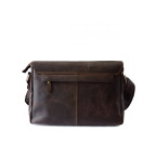 Чоловіча шкіряна сумка-месенджер TIDING BAG 6002B-1 коричнева - Фотографія № 102
