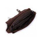 Чоловіча шкіряна сумка-месенджер TIDING BAG 6002B-1 коричнева - Фотографія № 104