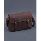 Чоловіча шкіряна сумка-месенджер TIDING BAG 6002B-1 коричнева - Фотографія № 106