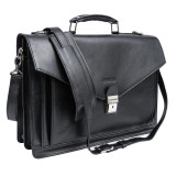 Чоловічий м'який портфель із телячої шкіри Newery N4572GA