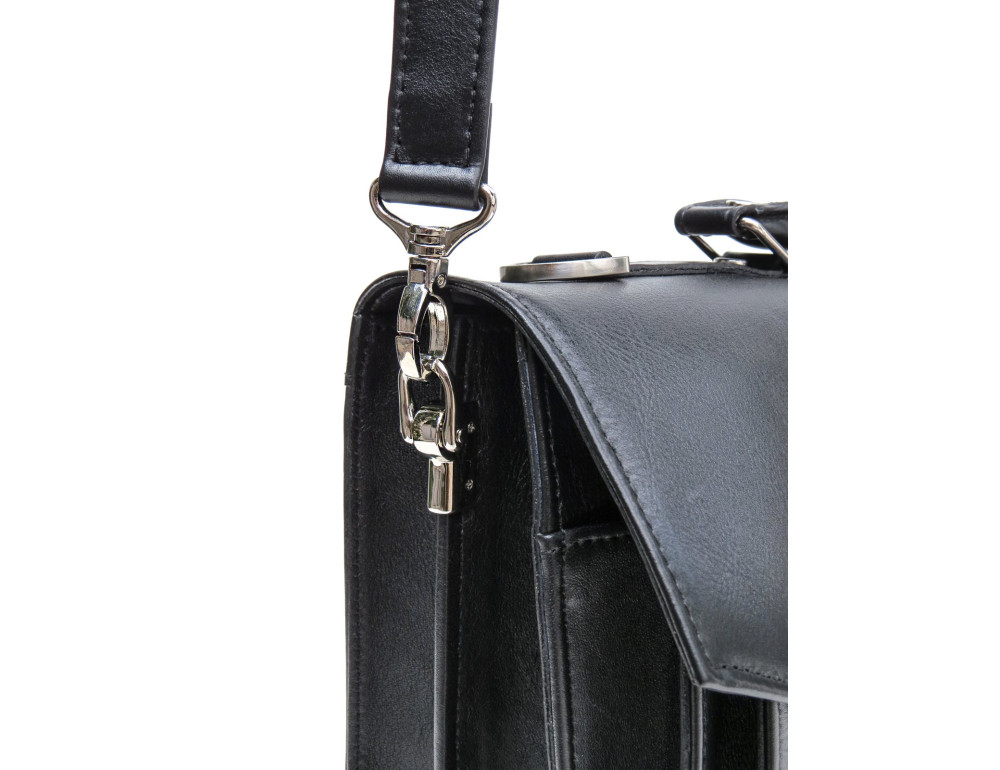 Чоловічий м'який портфель із телячої шкіри Newery N4572GA - Фотографія № 7