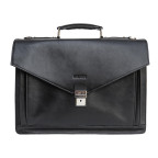 Чоловічий м'який портфель із телячої шкіри Newery N4572GA - Фотографія № 110