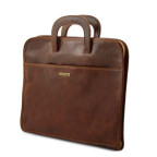 Чорний м'який портфель на одне відділення Tuscany Leather Sorrento TL141022 Black - Фотографія № 103