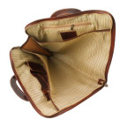 Чорний м'який портфель на одне відділення Tuscany Leather Sorrento TL141022 Black - Фотографія № 105