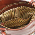Коричнева шкіряна сумка трансформер Patty Tuscany Leather TL141497 Brown - Фотографія № 105