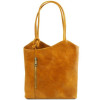 Жіноча шкіряна сумка трансформер Patty Tuscany Leather TL141497 Yellow