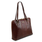 Тёмно-коричневая кожаная женская сумка RAVENNA Tuscany Leather TL141795 Dark Brown - Фото № 102