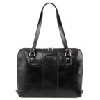 Чорна шкіряна сумочка жіноча RAVENNA Tuscany Leather TL141795 Black - Фотографія № 100