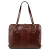 Жіноча шкіряна сумка коричневого кольору RAVENNA Tuscany Leather TL141795 Brown Жіноча шкіряна сумка коричневого кольору RAVENNA Tuscany Leather TL141795 Brown