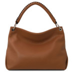Жіноча шкіряна сумочка Tuscany Leather TL142087 COGNAC - Фотографія № 103