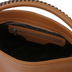 Жіноча шкіряна сумочка Tuscany Leather TL142087 COGNAC - Фотографія № 105