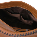 Жіноча шкіряна сумочка Tuscany Leather TL142087 COGNAC - Фотографія № 106