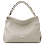 Жіноча шкіряна сумочка Tuscany Leather TL142087 WhGrey - Фотографія № 100