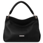 Жіноча шкіряна сумочка Tuscany Leather TL142087 Black - Фотографія № 100