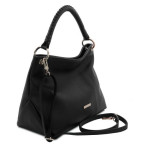 Жіноча шкіряна сумочка Tuscany Leather TL142087 Black - Фотографія № 102