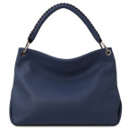Жіноча шкіряна сумочка Tuscany Leather TL142087 Navy Blue - Фотографія № 103