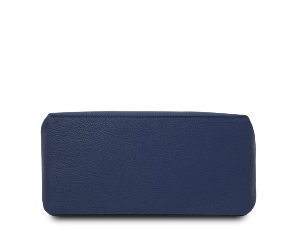 Жіноча шкіряна сумочка Tuscany Leather TL142087 Navy Blue - Фотографія № 5