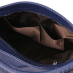 Жіноча шкіряна сумочка Tuscany Leather TL142087 Navy Blue - Фотографія № 106