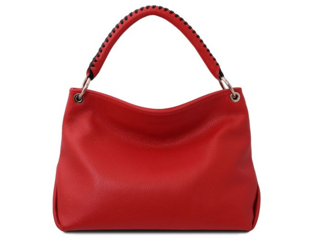 Жіноча шкіряна сумочка Tuscany Leather TL142087 Red - Фотографія № 4