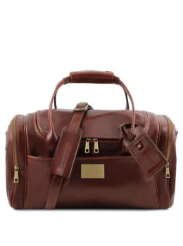 Маленькая дорожная сумка VOYAGER Tuscany Leather TL142142 Brown