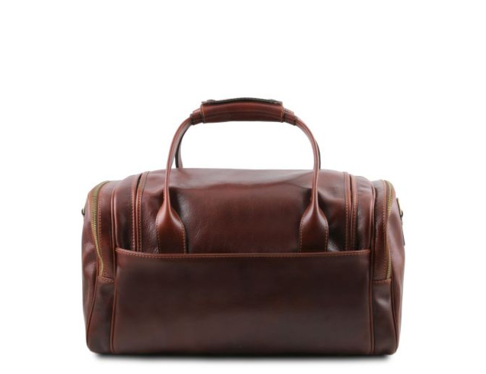 Маленька дорожня сумка VOYAGER Tuscany Leather TL142142 Brown - Фотографія № 2