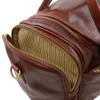 Маленька дорожня сумка VOYAGER Tuscany Leather TL142142 Brown - Фотографія № 104