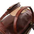 Маленька дорожня сумка VOYAGER Tuscany Leather TL142142 Brown - Фотографія № 105
