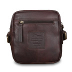 Сумка чоловіча шкіряна Ashwood 1332 Brown - Фотографія № 101