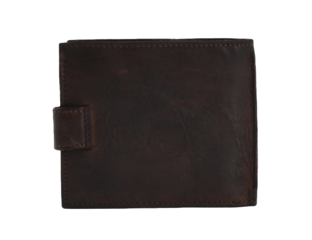 Чоловічий шкіряний портмоне Ashwood Leather 1780 Brown - Фотографія № 2