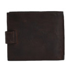 Чоловічий шкіряний портмоне Ashwood Leather 1780 Brown - Фотографія № 101
