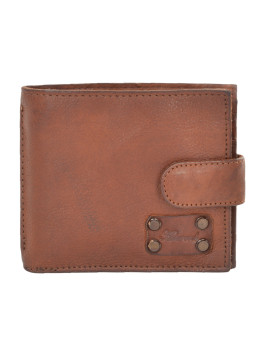 Чоловічий шкіряний портмоне Ashwood Leather 1780 Rust