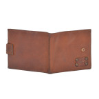 Чоловічий шкіряний портмоне Ashwood Leather 1780 Rust - Фотографія № 103