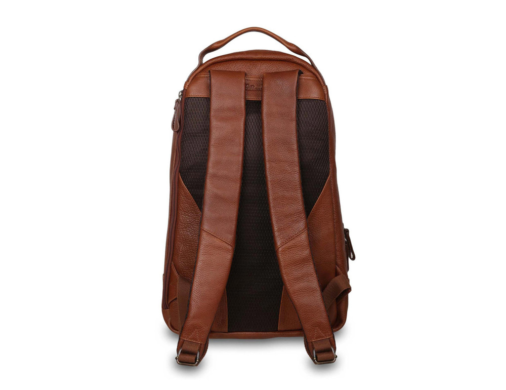 Світло-коричневий чоловічий шкіряний рюкзак Ashwood Leather Arron Honey - Фотографія № 2