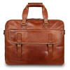 Мужская деловая кожаная сумка-портфель Ashwood Leather F83 Cognac Мужская деловая кожаная сумка-портфель Ashwood Leather F83 Cognac