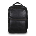Чорний чоловічий рюкзак зі свинячої шкіри Ashwood Leather Jordan Black - Фотографія № 100