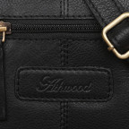 Маленька чоловіча шкіряна сумка через плече Ashwood Leather M55 Black - Фотографія № 103