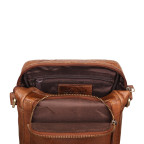 Маленька чоловіча шкіряна сумка через плече Ashwood Leather M55 Tan - Фотографія № 102