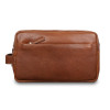 Коричневий шкіряний чоловічий несесер Ashwood Leather M59 Tan Коричневий шкіряний чоловічий несесер Ashwood Leather M59 Tan