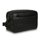 Чорний шкіряний несесер Ashwood Leather M59 Black - Фотографія № 103