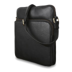 Чоловіча шкіряна сумка через плече Ashwood M52 Black - Фотографія № 102