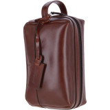 Коричневий шкіряний несесер Ashwood Rudy Brandy