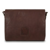 Коричнева шкіряна сумка для чоловіка Ashwood Leather Pedro Mist Brown Коричнева шкіряна сумка для чоловіка Ashwood Leather Pedro Mist Brown