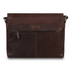 Коричнева шкіряна сумка для чоловіка Ashwood Leather Pedro Mist Brown - Фотографія № 101