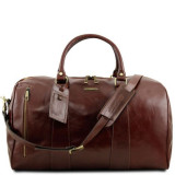 Коричнева дорожня сумка великого розміру Tuscany Leather TL VOYAGER TL141794 Brown