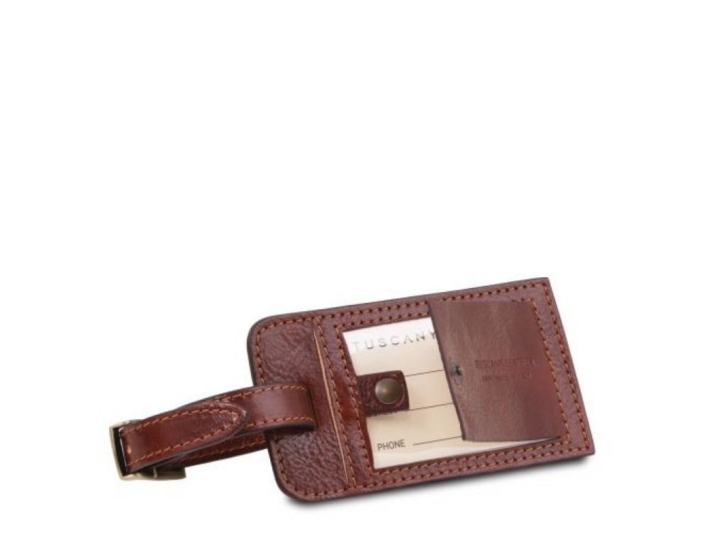Коричнева дорожня сумка великого розміру Tuscany Leather TL VOYAGER TL141794 Brown - Фотографія № 7