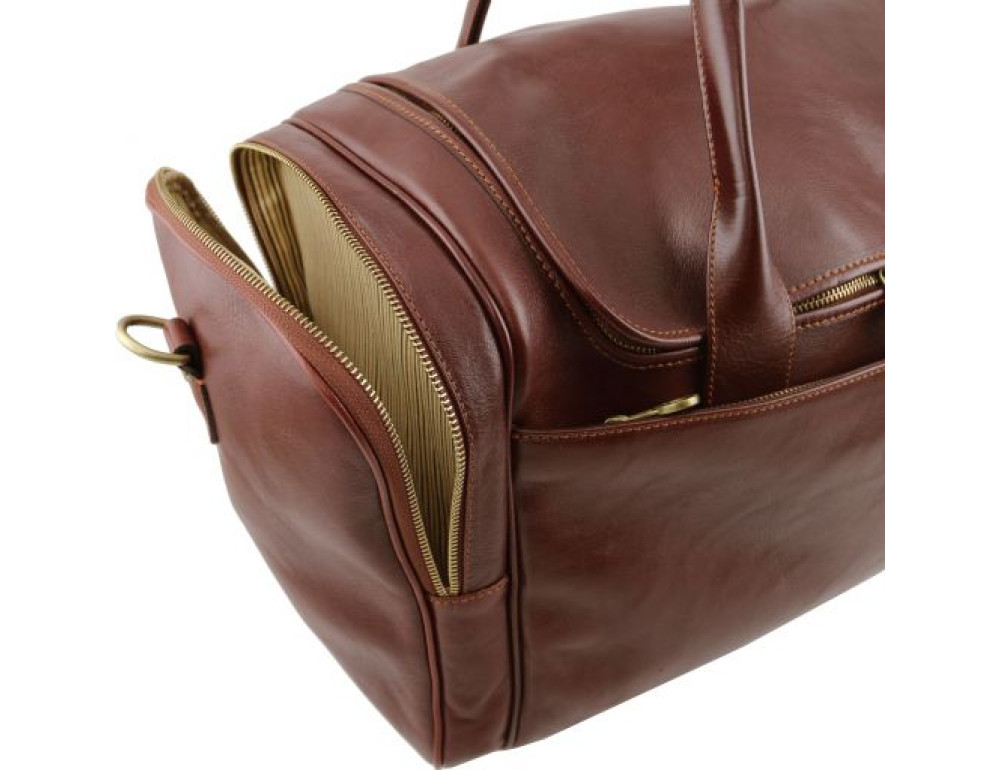 Мужская кожаная дорожная сумка Tuscany Leather TL142141 Med - Фото № 5