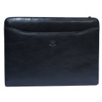 Чёрная кожаная папка для документов TONY PEROTTI Italico 1278L nero - Фото № 100