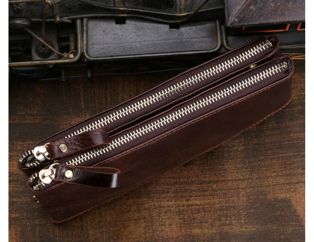 Чоловічий шкіряний клатч TIDING BAG 8027C - Фотографія № 4